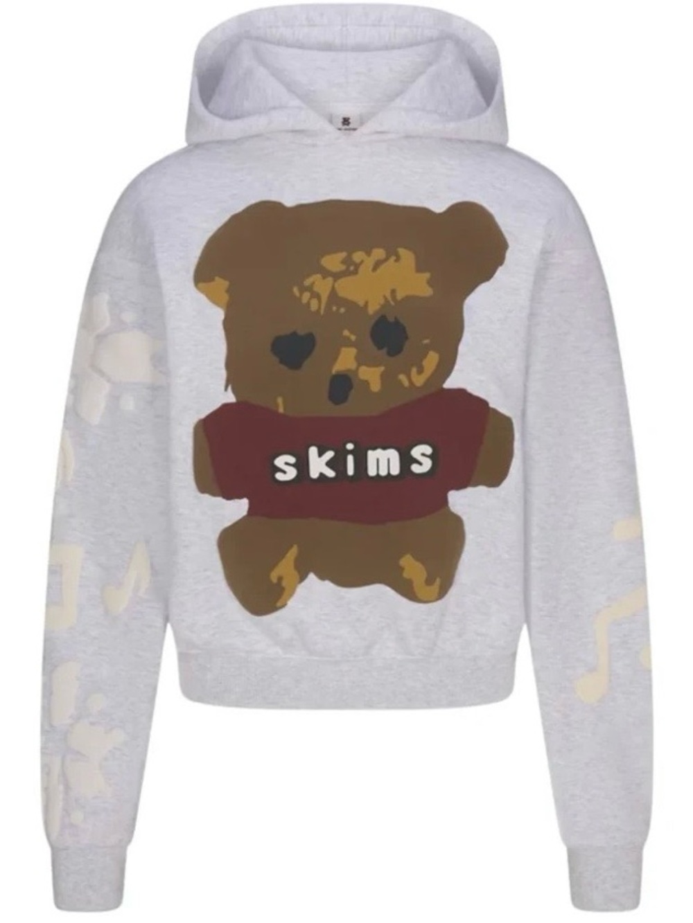 SKIMS x Cactus Planet Flea Market Grey hoodie - Picture 4 of 5